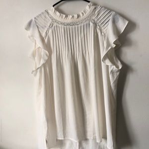 Cream womens top